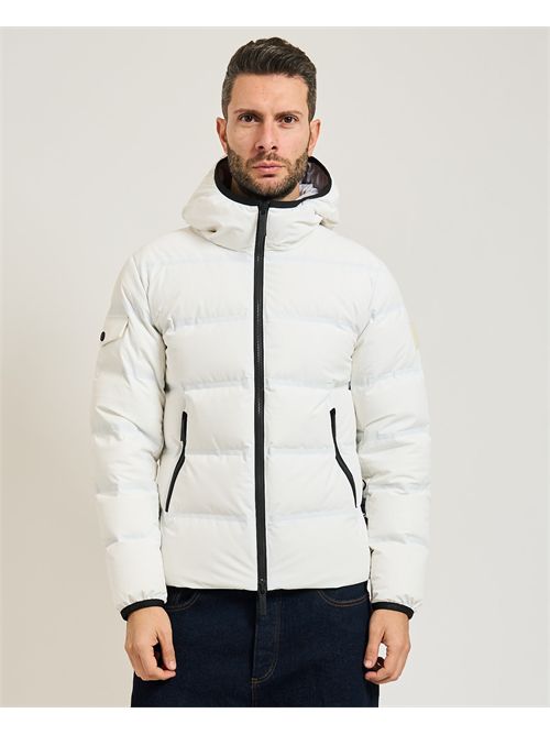 Pinzolo men's After Label down jacket in matte nylon AFTER LABEL | PINZOLON081010